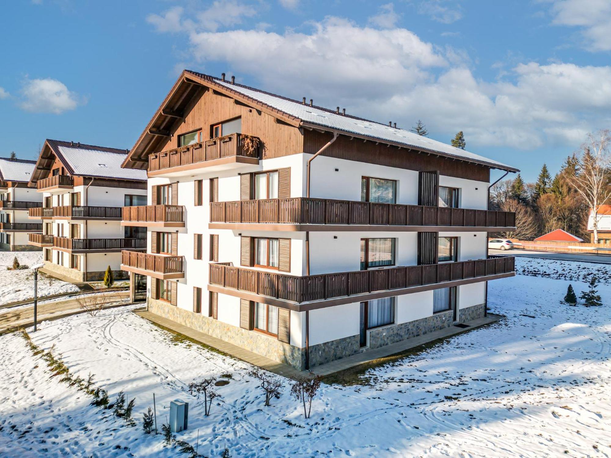Albert Residence Aparthotel Grand Chalet With Free Spa Access To Alpin Resort Poiana Brasov Exterior photo